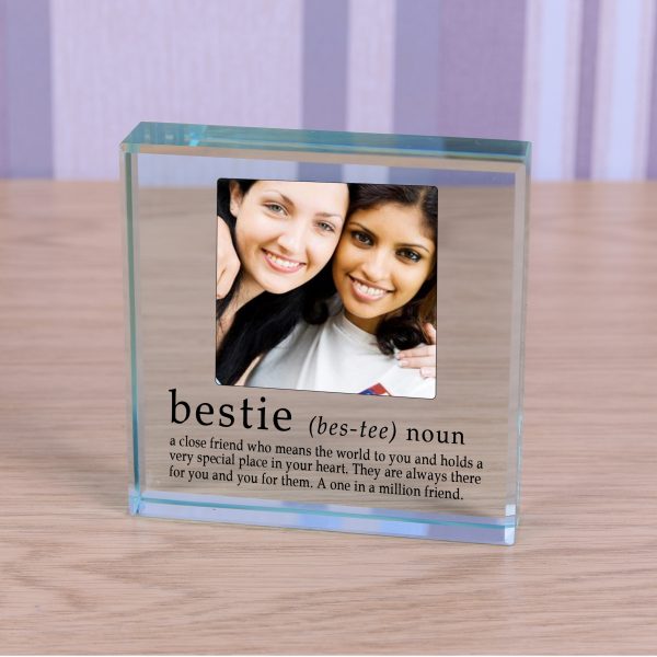 Personalised Glass Token - Bestie