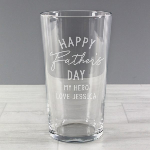 Personalised Father's Day Pint Glass - Image 4