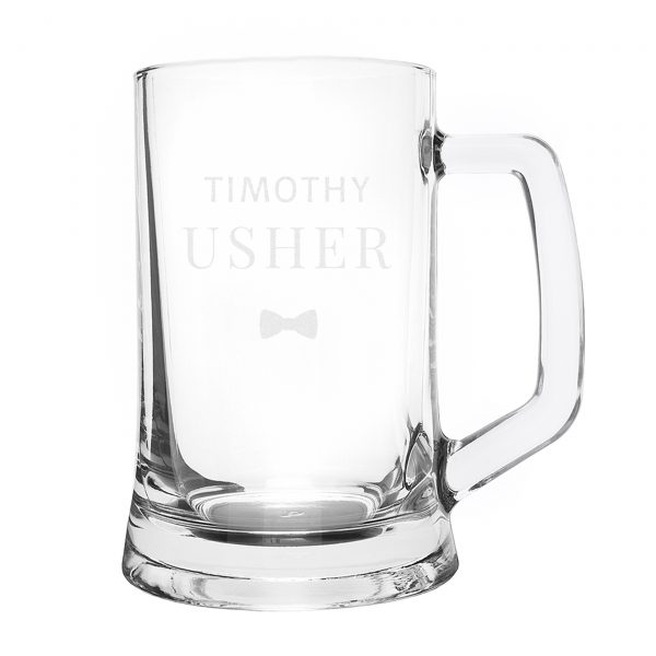 Personalised Usher Pint Stern Tankard - Image 3