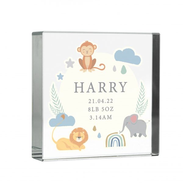 Personalised Safari Animals Crystal Token - Image 6