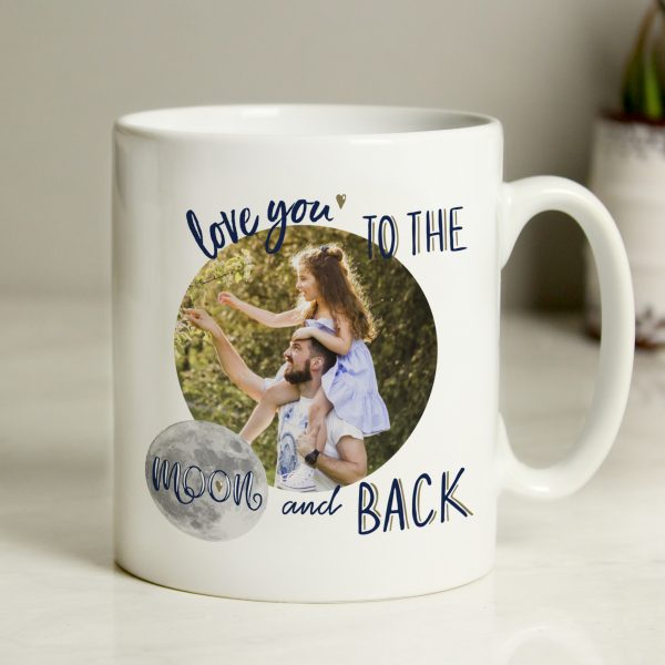Personalised Moon & Back Photo Upload Mug - Image 4