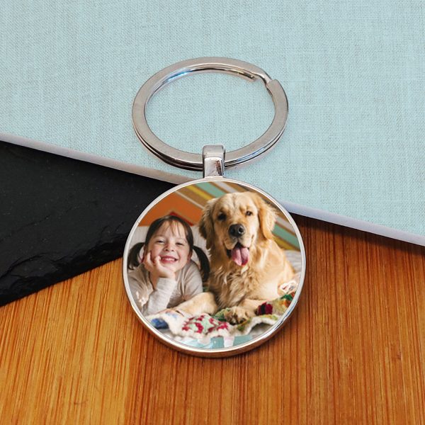 Photo Upload Key Ring
