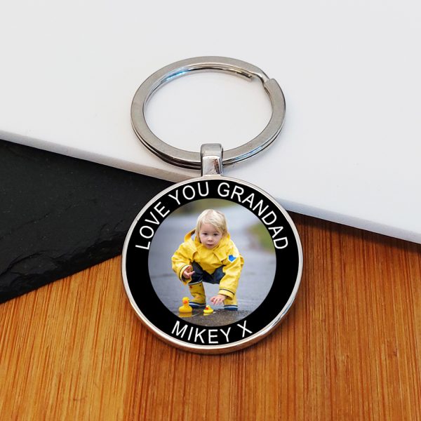 Photo Upload and Message Key Ring - Image 4