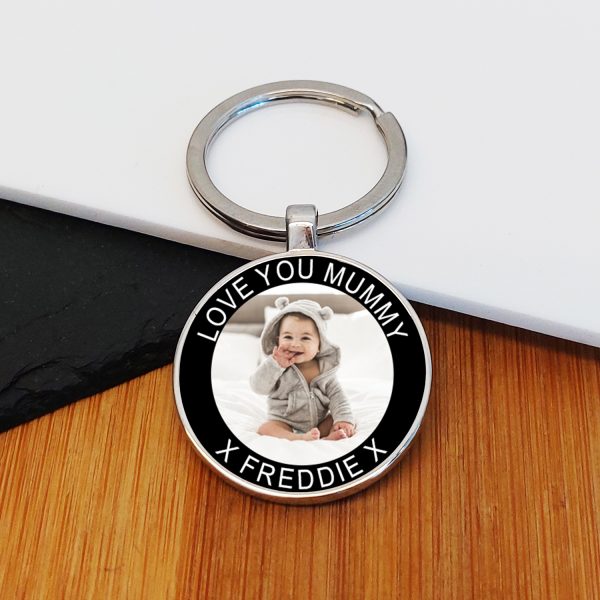 Love You Mummy Photo And Message Key Ring - Image 4