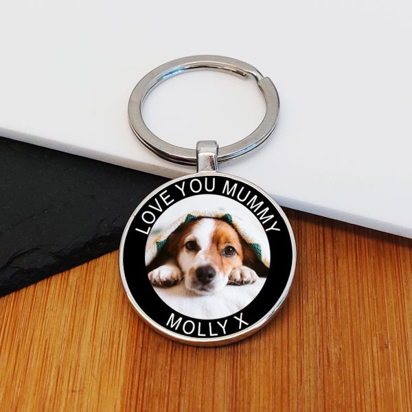 Love You Mummy Photo And Message Key Ring