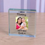 Glass Token - I Love My Mummy