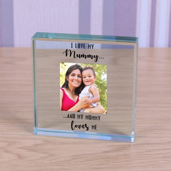 Glass Token - I Love My Mummy