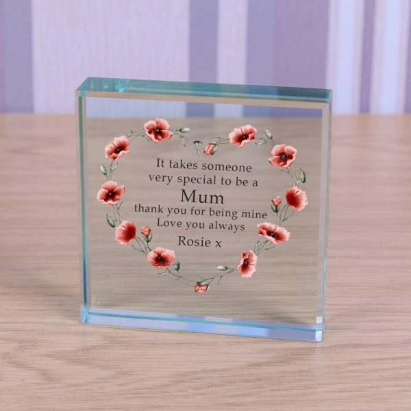 Glass Token - Mum