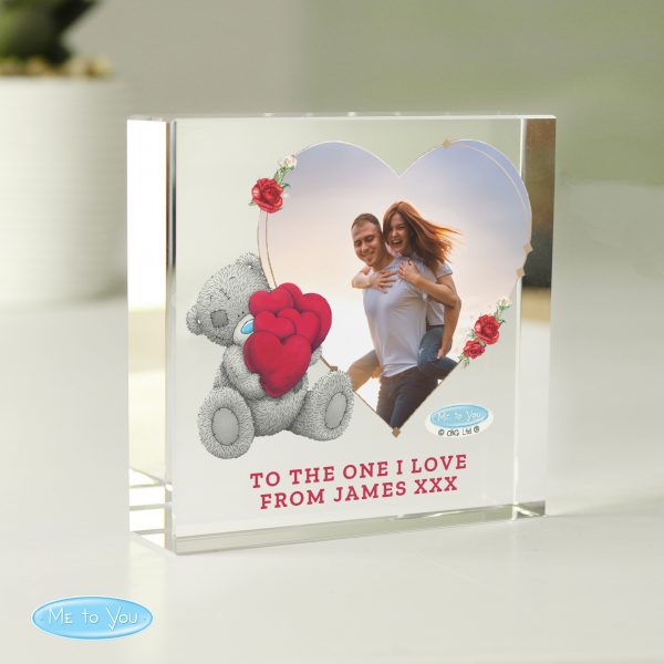 Personalised Me To You Valentines Photo Upload Glass Token - Image 3