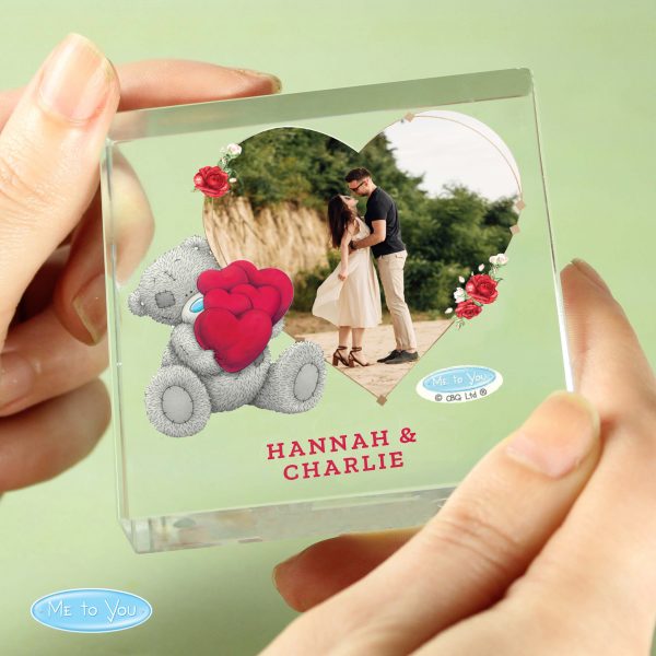 Personalised Me To You Valentines Photo Upload Glass Token - Image 4
