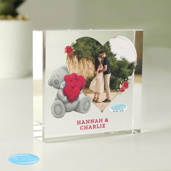 Personalised Me To You Valentines Photo Upload Glass Token - Image 5