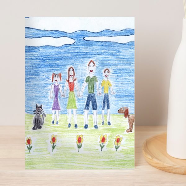 Personalised Childrens Drawing Photo Upload Card - Image 15