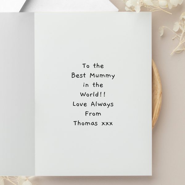Personalised Childrens Drawing Photo Upload Card - Image 6