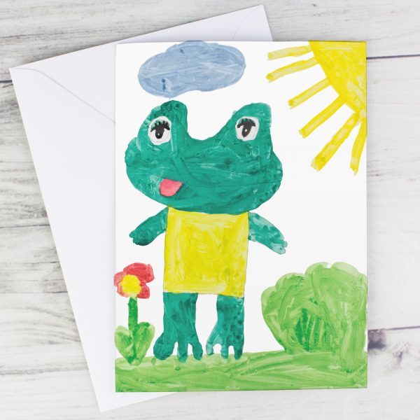 Personalised Childrens Drawing Photo Upload Card - Image 8
