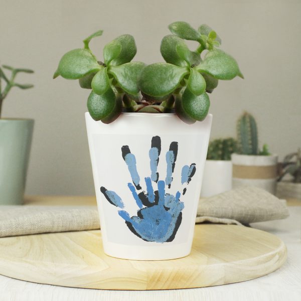 Personalised Childrens Drawing Photo Upload Plant Pot - Image 5