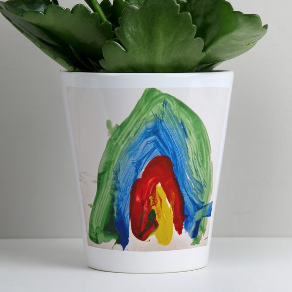 Personalised Childrens Drawing Photo Upload Plant Pot - Image 10