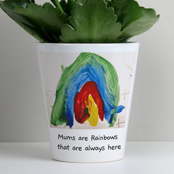 Personalised Childrens Drawing Photo Upload Plant Pot - Image 11