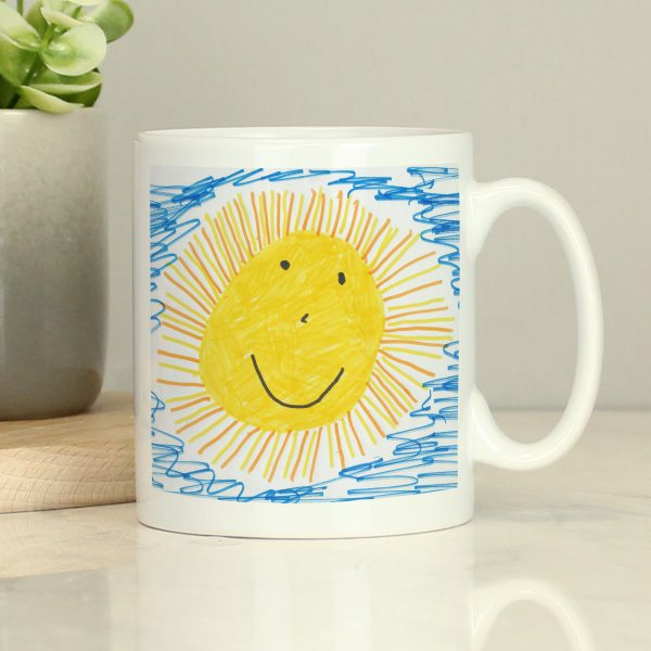 Personalised Childrens Drawing Photo Upload Mug - Image 3