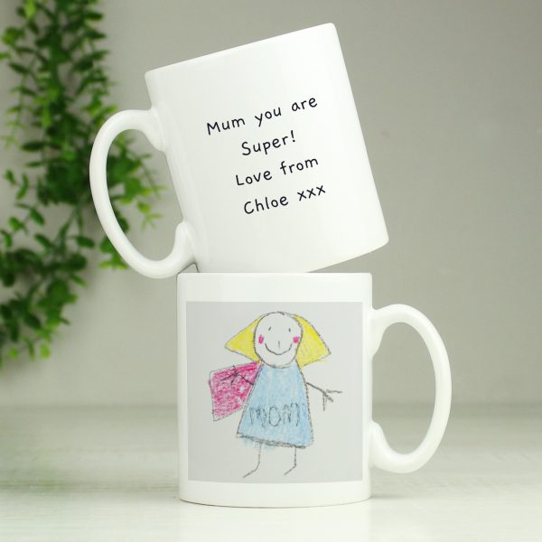 Personalised Childrens Drawing Photo Upload Mug - Image 17