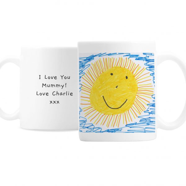 Personalised Childrens Drawing Photo Upload Mug - Image 6