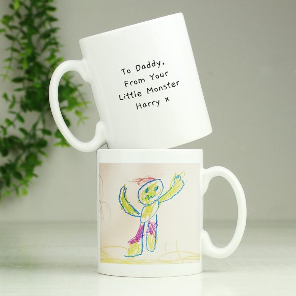 Personalised Childrens Drawing Photo Upload Mug - Image 7