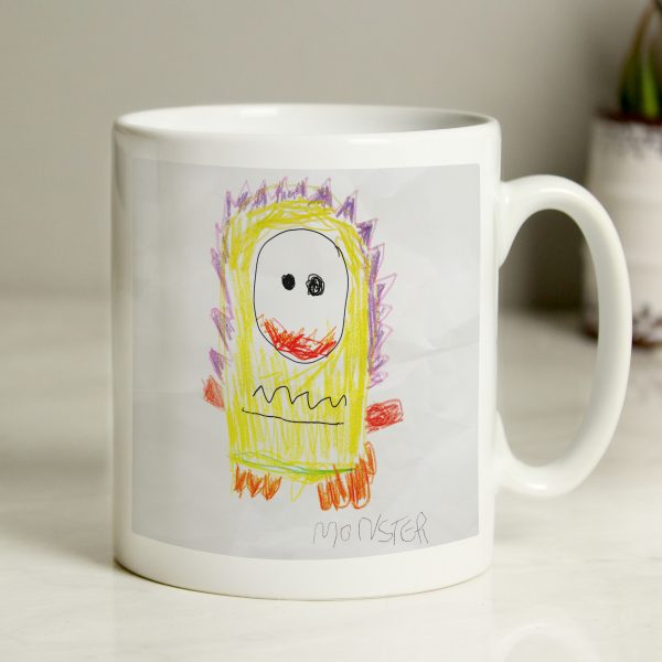 Personalised Childrens Drawing Photo Upload Mug - Image 8