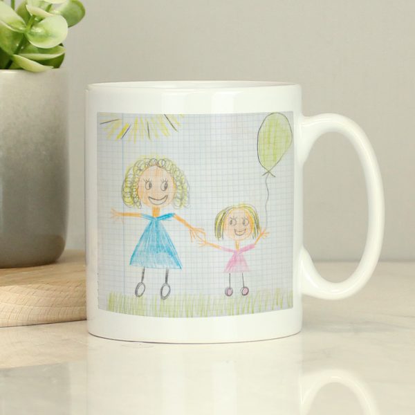 Personalised Childrens Drawing Photo Upload Mug - Image 9