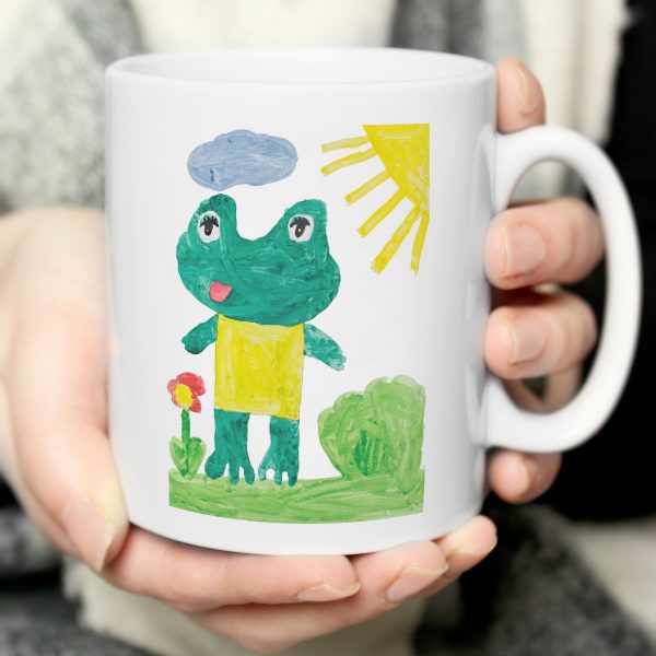 Personalised Childrens Drawing Photo Upload Mug - Image 10