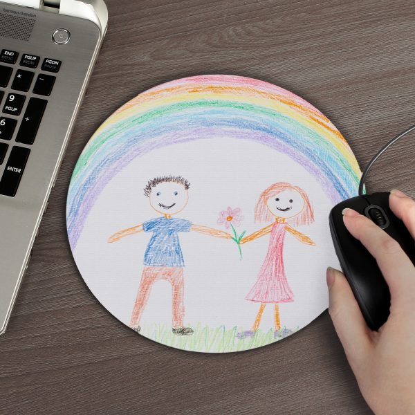 Personalised Childrens Drawing Photo Upload Mouse Mat - Image 13
