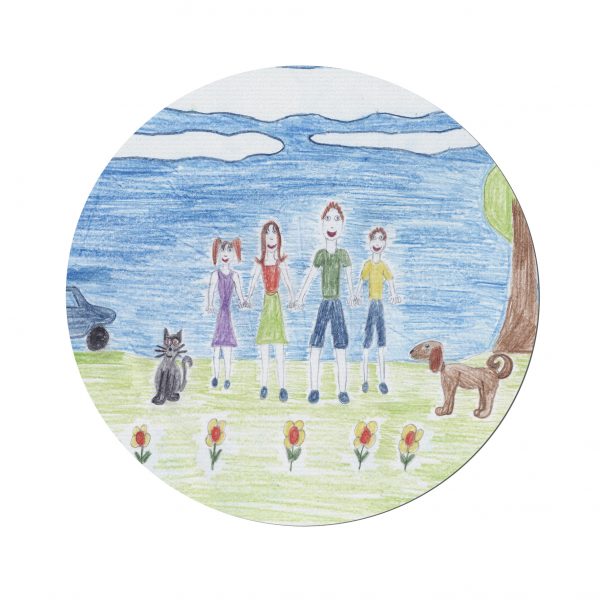 Personalised Childrens Drawing Photo Upload Mouse Mat - Image 6