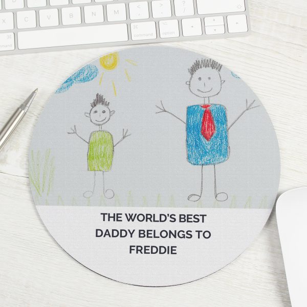 Personalised Childrens Drawing Photo Upload Mouse Mat - Image 7