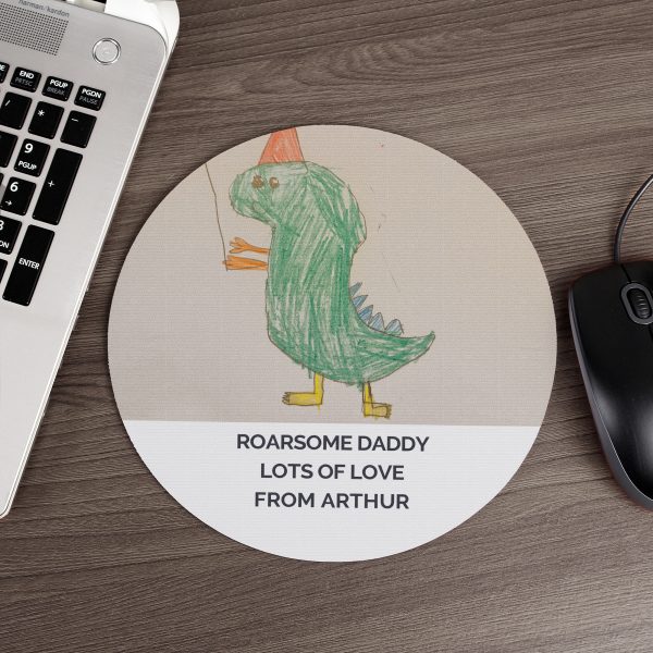 Personalised Childrens Drawing Photo Upload Mouse Mat - Image 11