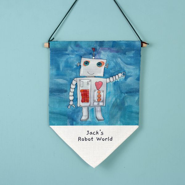 Personalised Childrens Drawing Photo Upload Hanging Banner - Image 12
