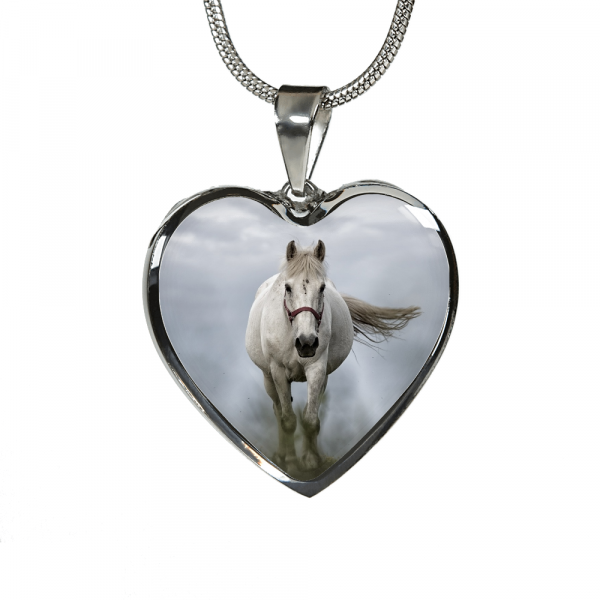 Horse Remembrance Photo Necklace - Image 5