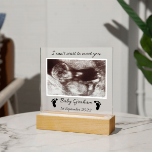 Baby Scan Acrylic Plaque