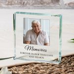 Glass Block Memorial Gift