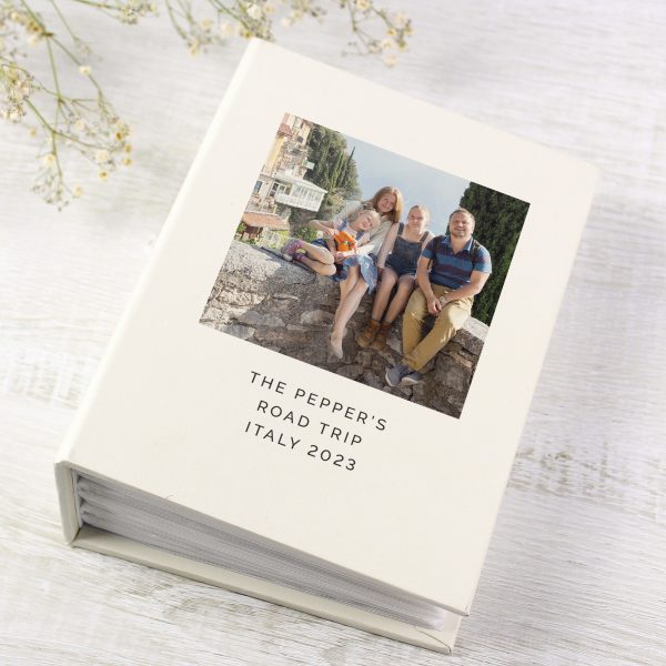Personalised Photo Upload 6x4 Photo Album with Sleeves - Image 8