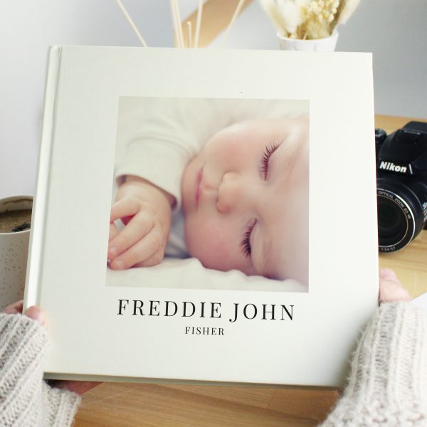 Personalised Photo Upload Square Photo Album - Image 4