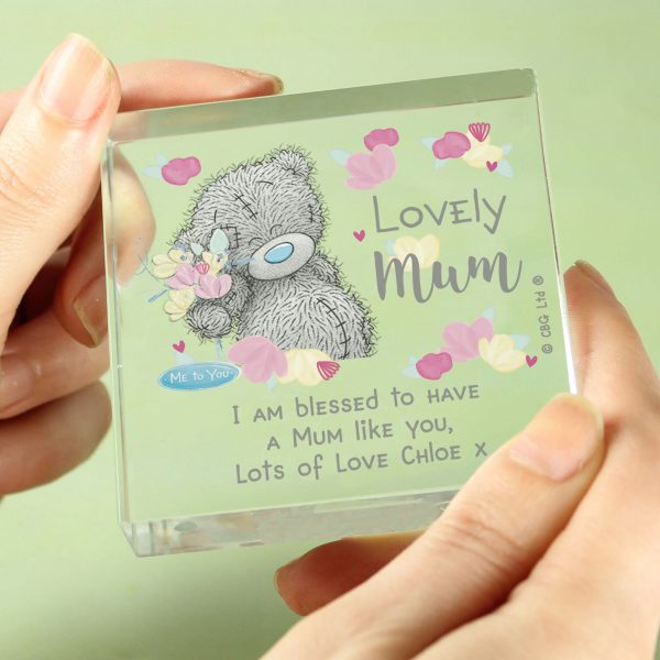 Personalised Me to You Lovely Mum Crystal Token - Image 3