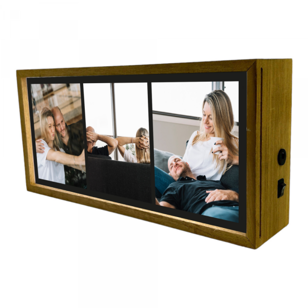 Personalised Light Box Photo Collage Landscape - Image 3