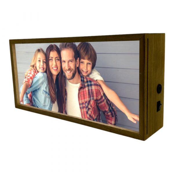 Personalised Photo Wooden Lightbox - Image 3