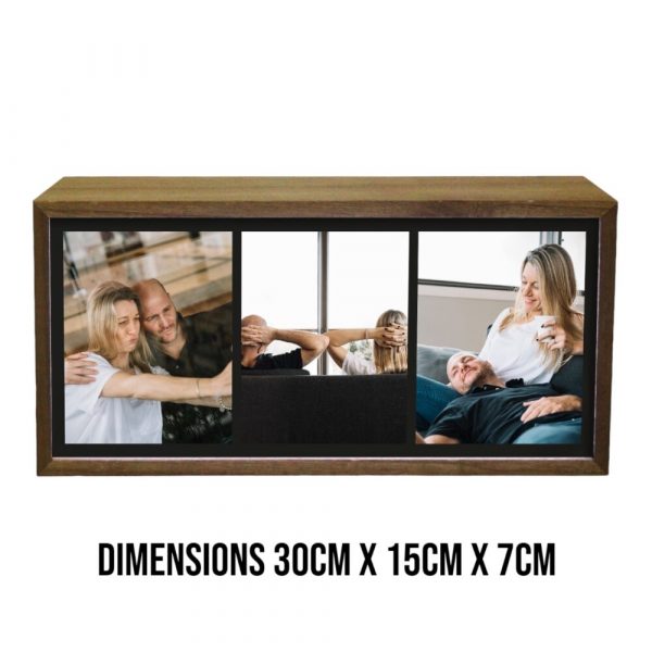 Personalised Light Box Photo Collage Landscape - Image 2