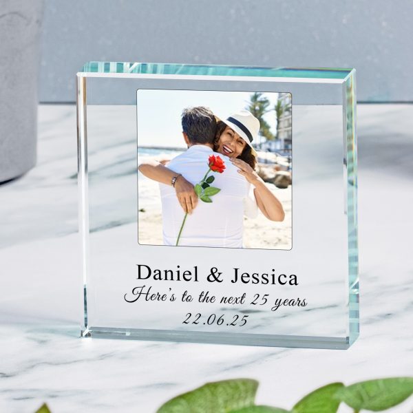 Photo Personalised Glass Token - Image 3