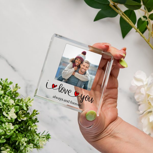 I Love You Glass Token
