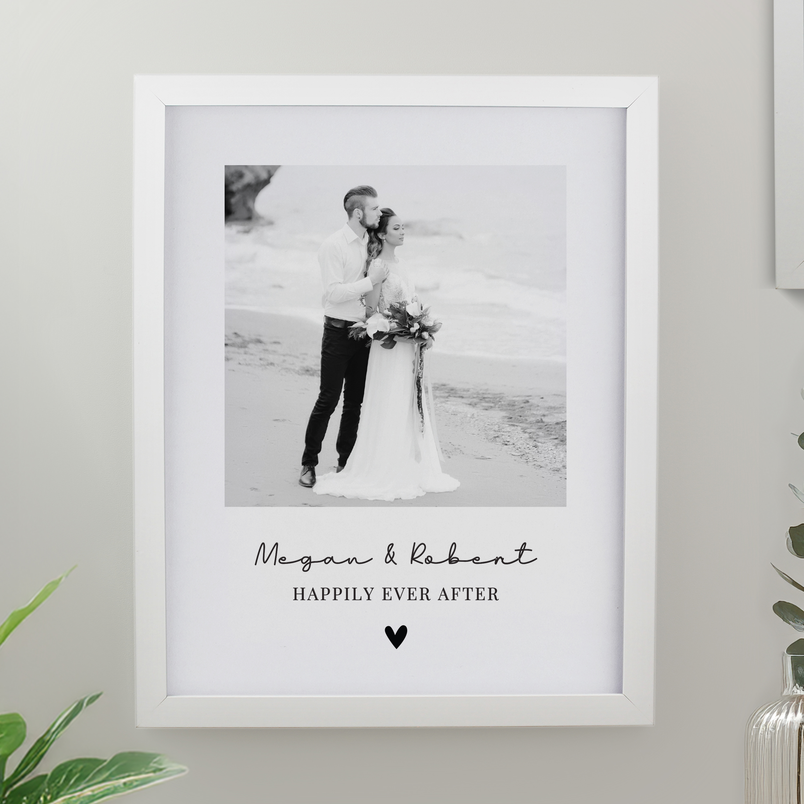 personalised frame print